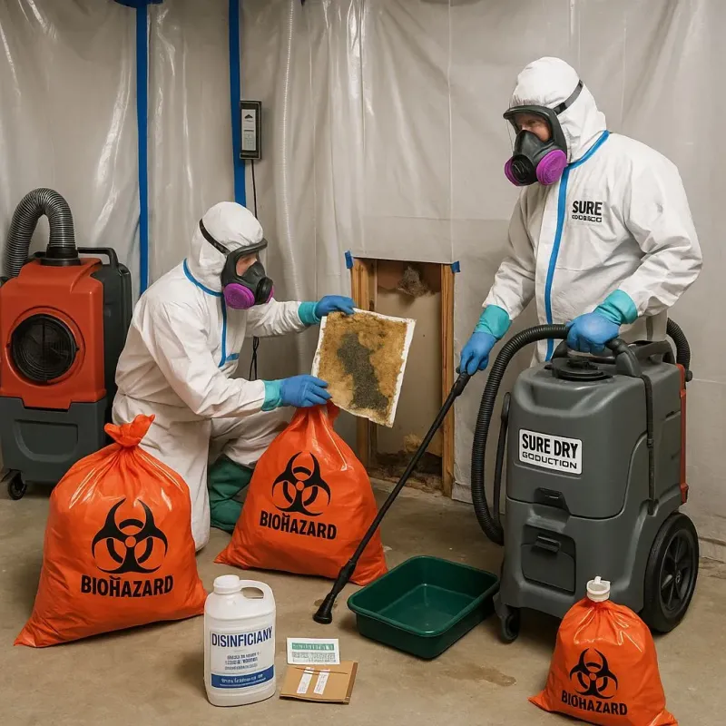 Contaminated Water Handling Protocols process in Oberlin, OH